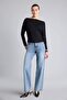 Slim Fit Boat Neck Long Sleeve T-Shirt H6216Ax26Sp - 2