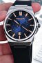 Special Design 10 Atm Sapphire Glass Silicone Cord Steel Case Men's Wristwatch - 3