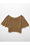AE Off-the-Shoulder Crochet Tee - 4