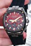 Original Steel Case Sapphire Glass Silicone Band Men Wristwatch 10 Atm Water Resistant - 3