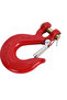 خطاف BMB Clevis Sip Wide Hook مع مشبك 3/8 طن - خطاف رفع ثقيل الوزن - 3