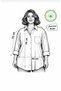 5-Pack Women's Lilac, Beige, Yavruağzı, Blue, White Cotton Oversize Linen Single Pocket Comfortable Shirts - 7