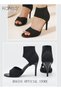 Minimalist Stiletto Heeled Shoes for Women Ankle Strap Sandals Ladies Elegant Peep Toe High Heels He - 4