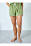 Green Contrast Piping Shirt and Shorts Set - 5