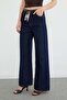 High Waist Jean with Belt Detail - 6