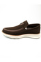 5040 Brown Knitwear Moccasin Casual Men's Shoes - 3
