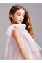 Girls Halter Bow Detail Ruffle Hem Party Dress - 3