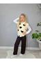 Girls' Heart-Detail Sweater 3-Piece Set