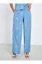 Blue Embroidered Cotton Shirt and Pants Co-ords - 5