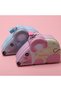 Metal Piggy Bank with Cute Mouse Figure - Children's Savings Box with Lock and Key, Pink