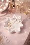 Wavy Edge Jewelry Organizer Tray with Bow Detail for Rings, Earrings, Necklaces (Plastic) - 3