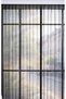 Net Tulle Curtain Wrinkle-Free Aesthetic Durable Economical Black Stylish Tulle Curtain 1/2 Pleat Living Room Kitchen - 2