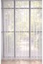 Net Tulle Curtain Wrinkle-Free Aesthetic Durable Economical White Stylish Tulle Curtain 1/3 Pleat Living Room Kitchen - 3
