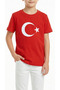 Turkish Flag Boys' T-Shirt 100% Cotton Premium Quality 3-4 and 14-15 Age Range+ Gift Flag - 2