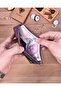 Genuine Leather Wallet with Coin Compartment and Zipper 2140 - 3