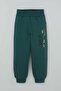 Boys' Tracksuit Set with Dinosaur Camp Back Print Detail, Ages 2-6, Cream - 3