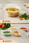Midi 220 ml Washable Storage Container Set of 10, Suitable for Microwave and Freezer - 6