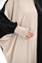Yarasa Abaya & Black Beige -2328 - 6