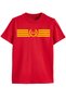 Malatya 44 Legacy – Children's T-Shirt with Wreath Detail and Stripe Print