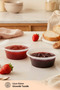 Midi 220 ml Washable Storage Container Set of 10, Suitable for Microwave and Freezer - 5