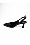 084 Black Hazelnut Heeled Evening Dress Women's Shoes - 3