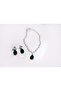 Green Envy Drop Necklace - 2
