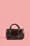 2-Piece Shiny Patent Leather Star Charm Detailed Hand and Shoulder Strap Bag - 4