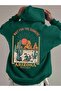 Back Printed Hooded Unisex Sweatshirt