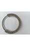 12 cm Metal Bag with Knitted Beads Inside - Double - 4
