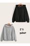 2-Pack Unisex Zippered Pocket Hooded Sweatshirt Eyaxx Sportwear Company
