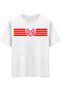 Samsun 55 Legacy – T-Shirt / Undershirt with Wreath Detail and Stripe Print (Optional)