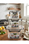 Plastic Storage Container Set – Multi-Purpose Kitchen Organizer - 4