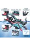 Green Water Dragon with Remote Control, Splash Function, Lights, Battery, Pool Toy - 3