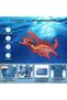 Red Water Dragon with Remote Control, Splash Function, Lights, Battery, Pool Toy - 4