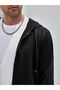 Zippered Hooded Sweatshirt - 6
