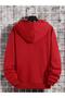 Unisex Hooded Printed Oversized Sweatshirt - 2
