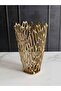 Vase Small Size Antique Antique Gold Living Room Accessory - 4