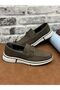 Genuine Nubuck Leather Large Size 45-46-47- Baykara Light Soft Men's Shoes - 5