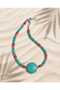 Blue Stone Red Beaded Foot Jewelry & Anklet - 4