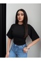 تيشيرت بحزام عند الخصر ورباط للإغلاق - 4