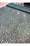 Emerald Green Sequined Tulle Fabric - 150 cm Wide - Chain Embroidered Fabric for Evening Dresses and Gowns - 4
