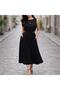 Women's Accessory Detailed Woven Dress - 3