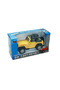 1:64 Scale Metal Die-Cast Yellow Jeep Toy Car - Off-Road Vehicle Die-Cast Model - 4