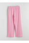 Lcw Kids Pink Crew Neck Girls' T-Shirt and Sweatpants - 7