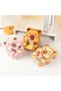 Metal Piggy Bank with Capybara Figure - Children's Savings Box with Bag and Key, Pink - 3