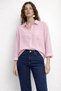Women's Shirt with Lace and Tie Detail on the Back - 4