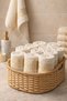 Set of 6 100% Cotton Gold Jagar 30x50 Hand and Face Towels - 3