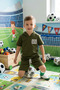 Boys' Summer Hooded T-Shirt Shorts Set - 5
