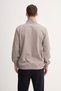 Premium Regular Fit Thick Textured Stand Collar Zippered Sweatshirt-53075 - 2