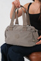 Elovia Kum Women's Multi-Compartment Waterproof Crinkle Daily Crossbody and Shoulder Bag